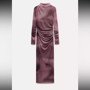 Zara Draped Tulle Dress